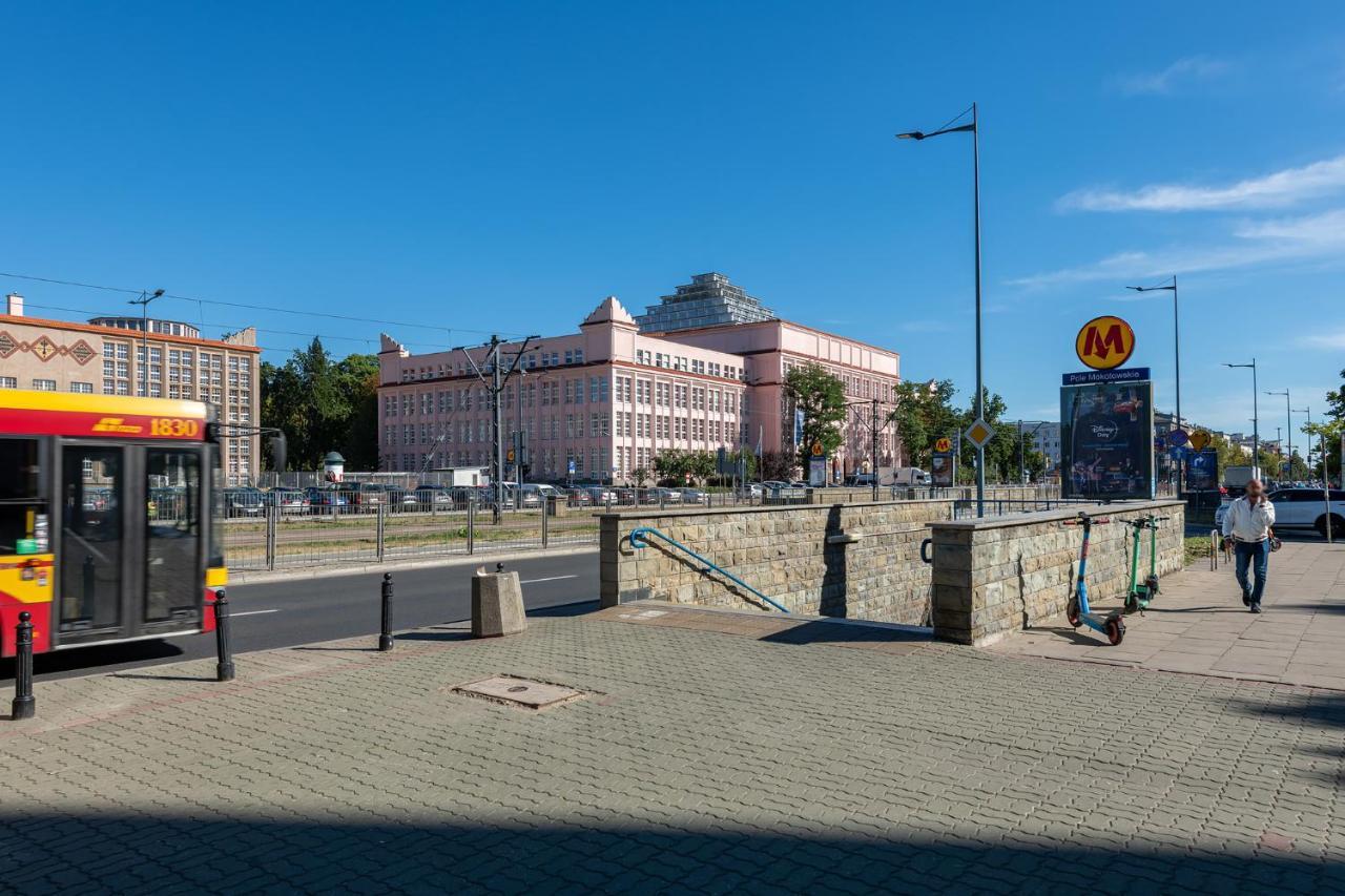Batorego 220 - 450M Stacja Metra Pola Mokotowskie, 800M Biblioteka Narodowa - 20M Piekny Park Pola Mokotowskie - 800M Do Sgh - Wifi - Smart Tv - Good Apartments Warsaw Luaran gambar